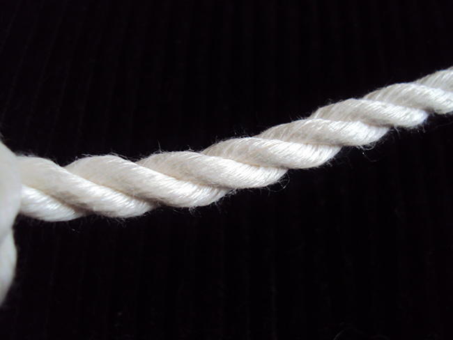 Lenian Rope Flax linen string cord - Accessories - Ropes - Linen bleached rope 6 mm ...