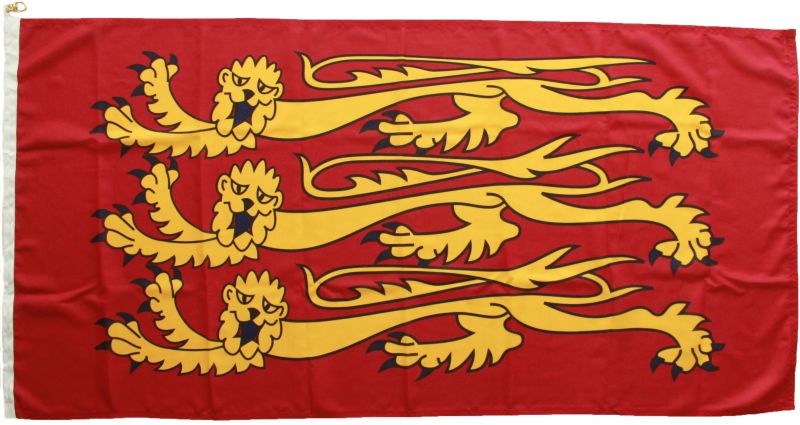 Three Lions flag King Richard Banner Linen Cloth printed dye sublimation quality photo England