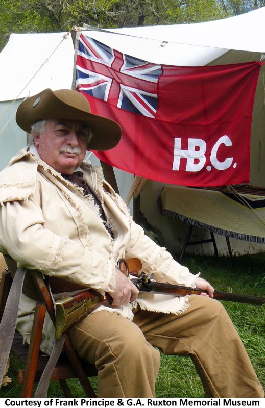 HBC Hudson Bay Company flag photo sewn red ensign stitched canada reenactment historical history british uk woven MoD polyester fabric new order