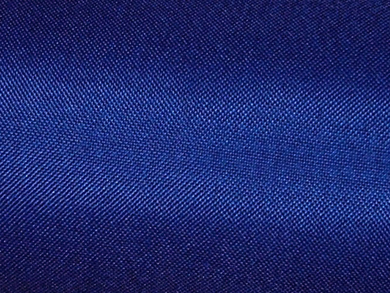 Reflex blue woven polyester